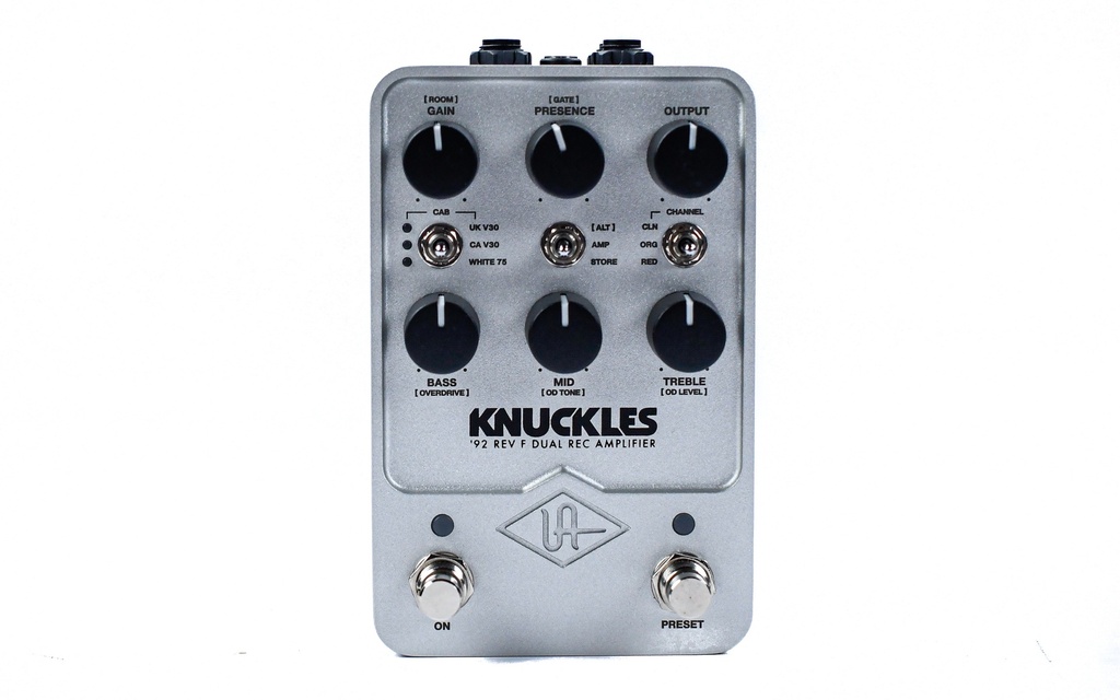 Universal Audio UAFX Knuckles '92 Rev F Dual Rec Amplifier | The
